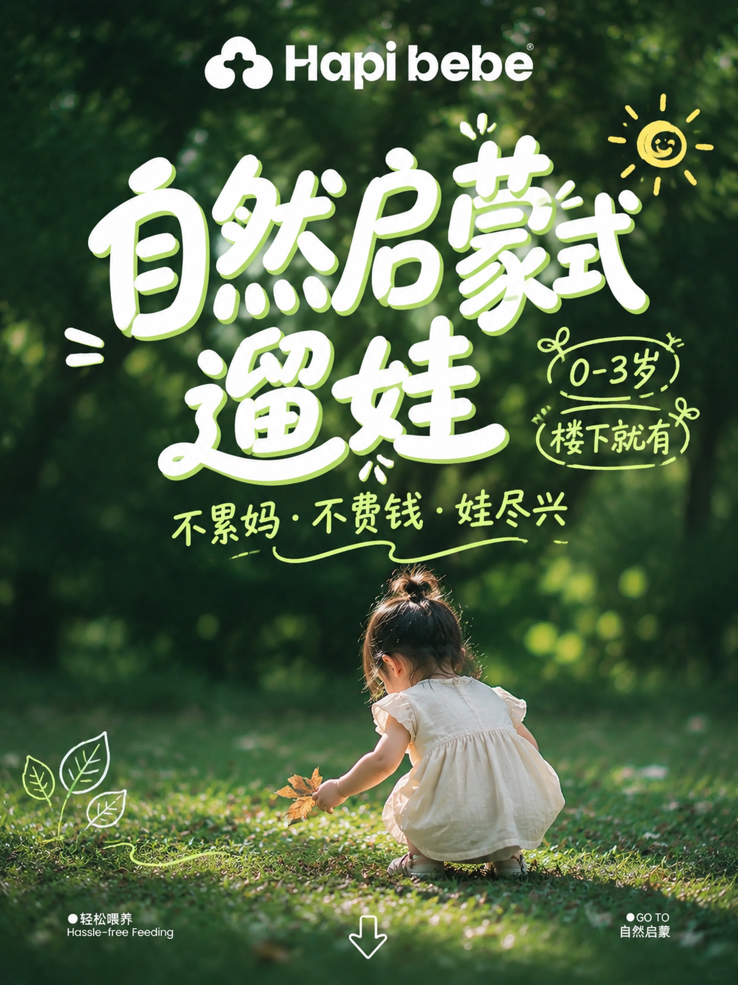 小红书笔记大字封面，配图大字，ins清新自然风，版式骨架、分区… - 图片创意预览