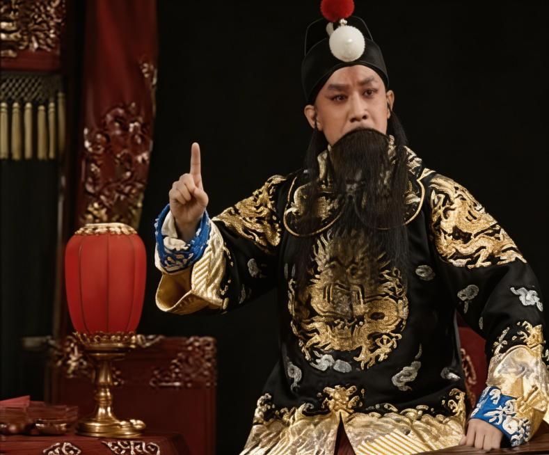 修复老图片噪点模糊问题，优化提升整体画质，保留京剧人物和场景原始内容预览效果