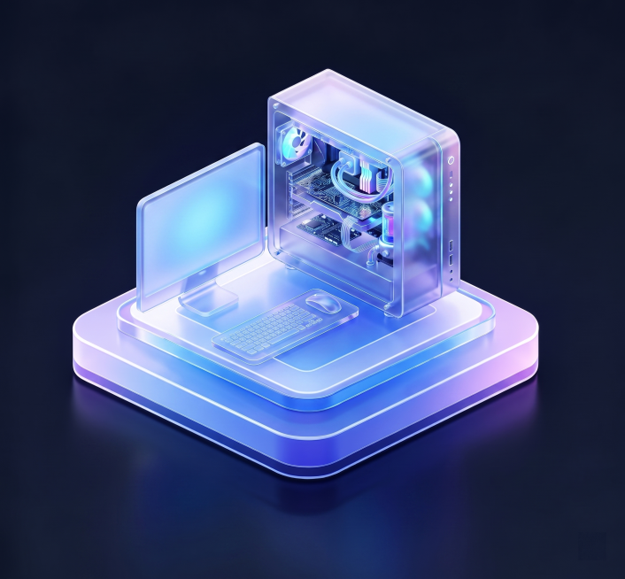 服务器换成计算机预览效果