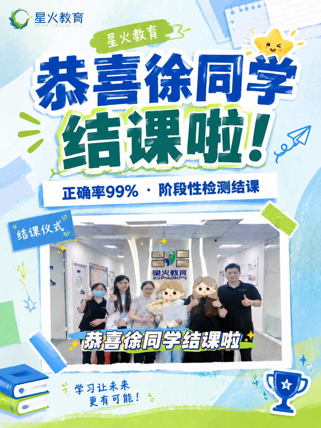 小红书笔记大字封面，配图大字，教育手账拼贴风，版式精美，小红书… - 图片创意预览