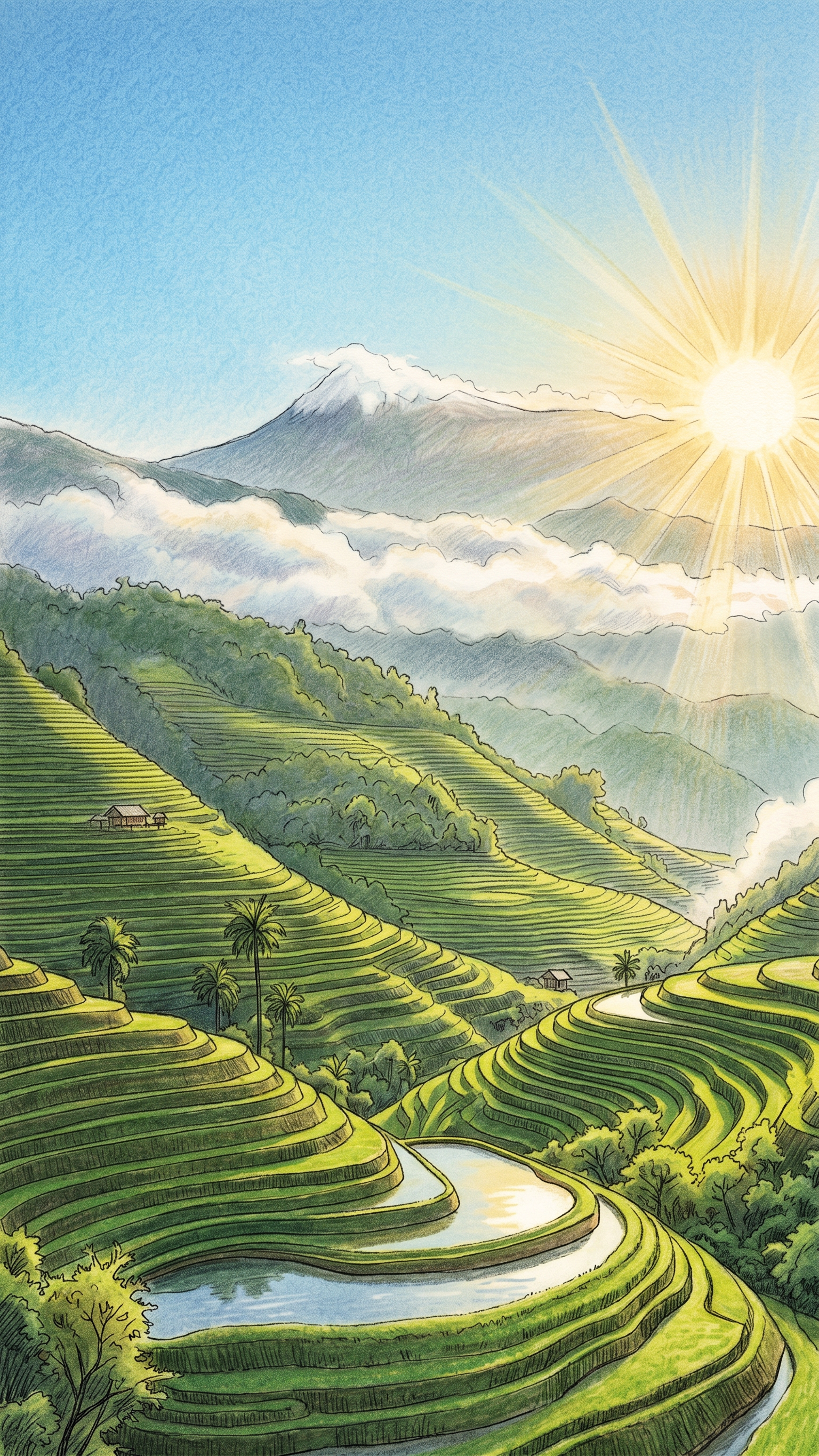 改成手绘插画风格 - 图片创意预览