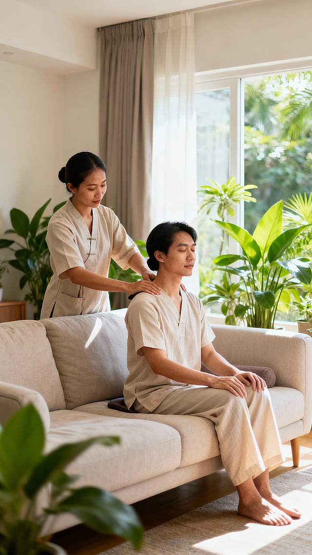 生成50张上门泰式按摩图片