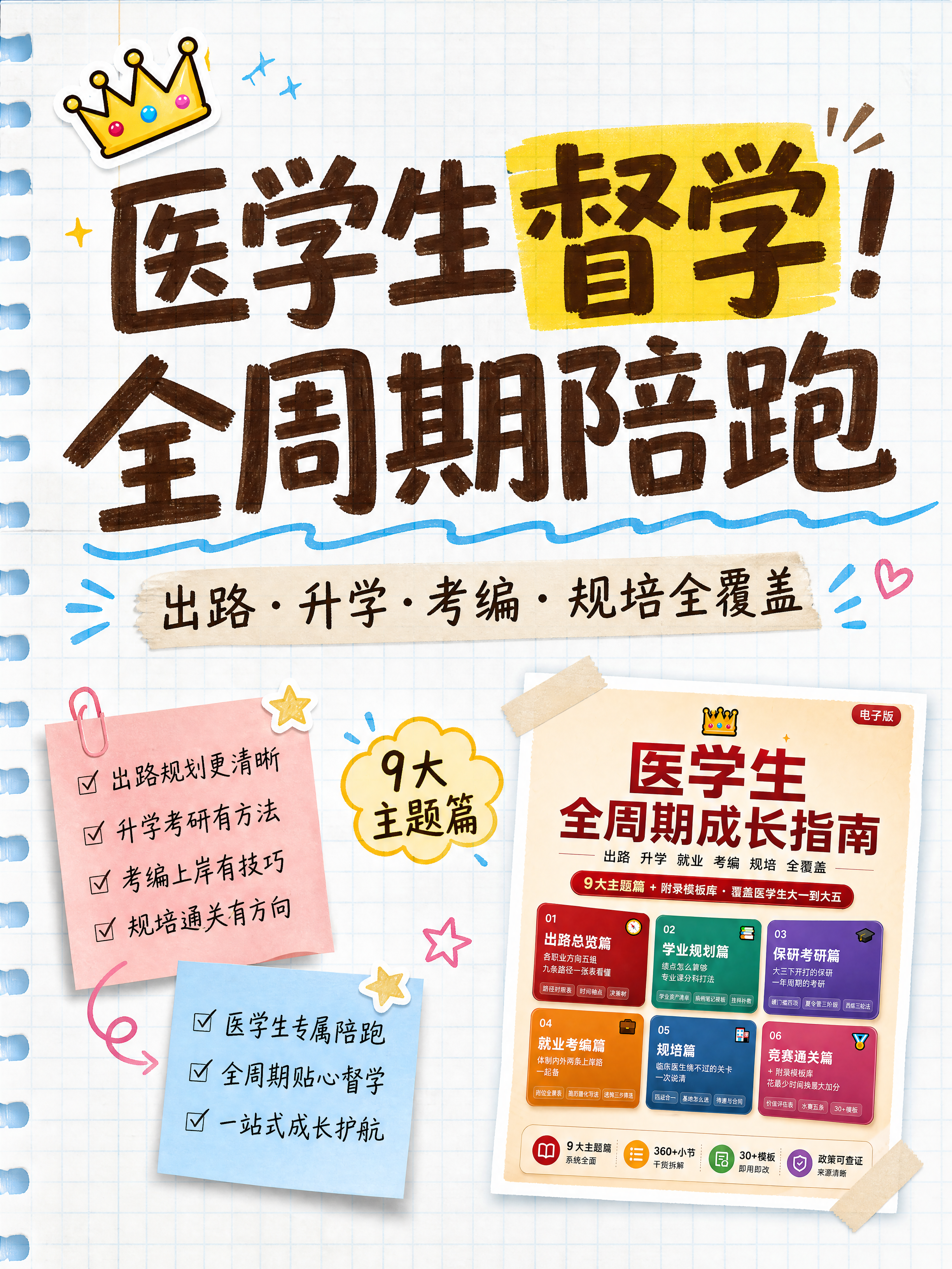 小红书笔记大字封面，配图大字，手账拼贴风，版式精美，小红书笔记… - 图片创意预览