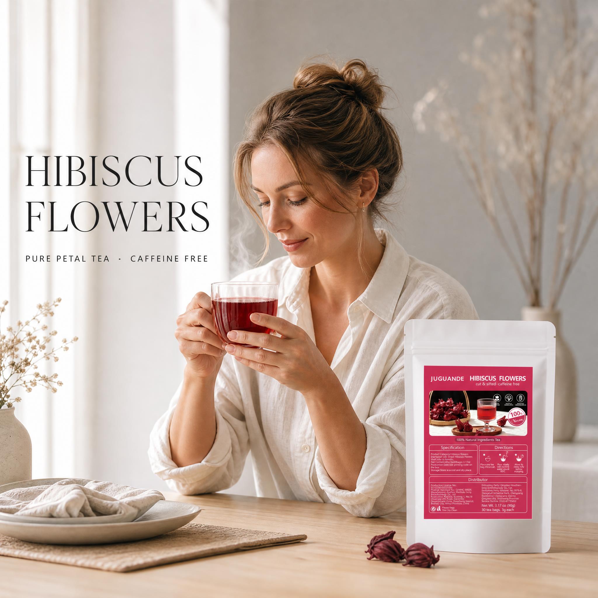 [主图-2] JUGUANDE Hibiscus Flower… - 图片创意预览