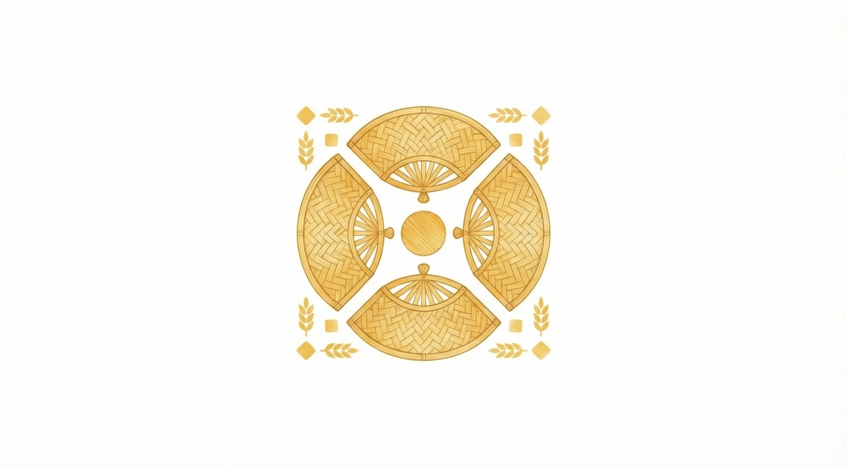 需要一个麦秆扇的LOGO预览效果