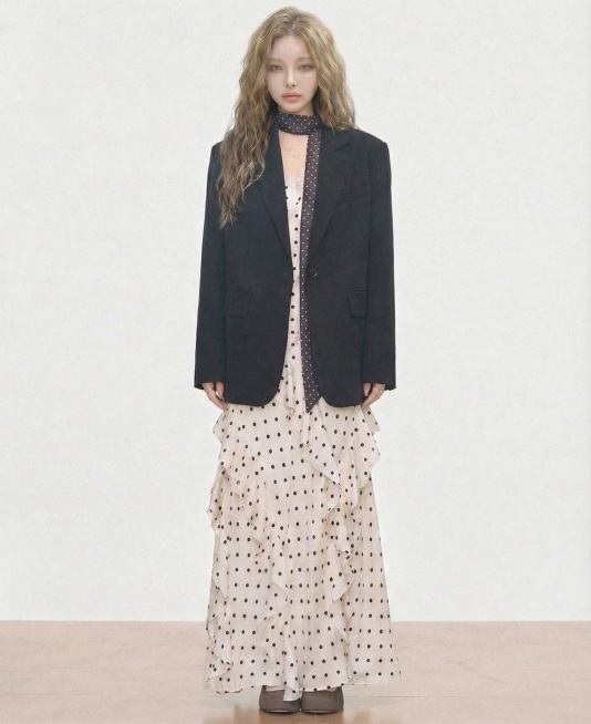 去掉模特的背包预览效果