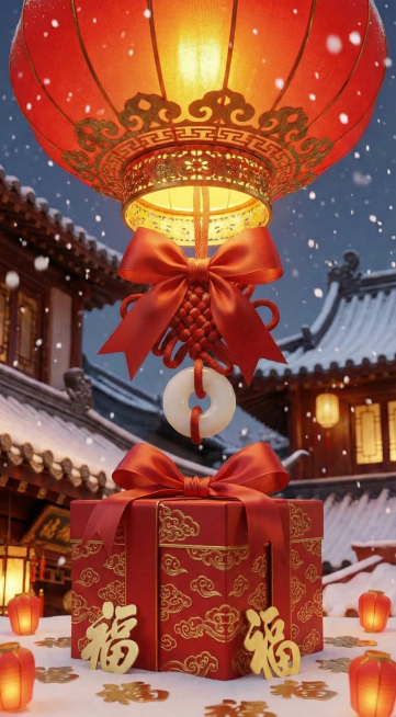 在生成三个图片，突出中国结预览效果