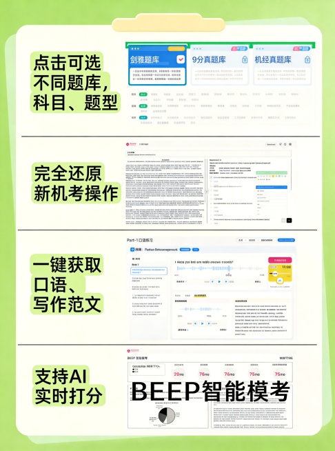 保持所有元素位置和排版布局不变，统一调整字体大小使其一致，修正所有错别字，将整体配色更换为和原图不同的暖绿色系风格预览效果