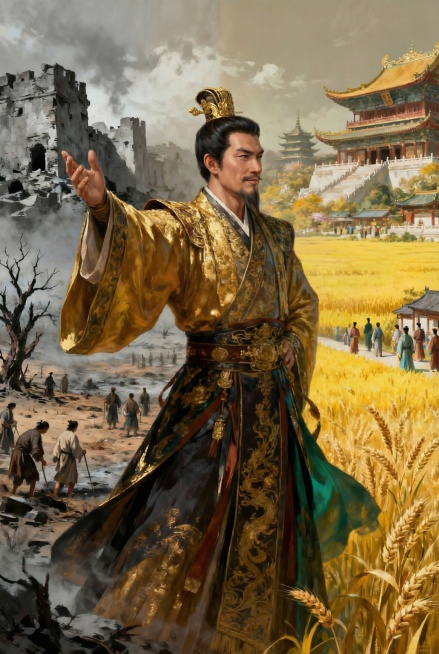 让他身子侧向右边，头也是，并且手臂姿势改一下，太呆了预览效果