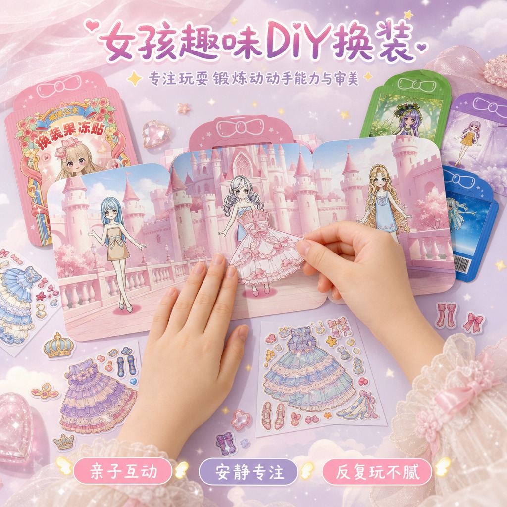 正方形1:1构图，超高清电商主图，糖果梦幻少女风，柔和自然光，… - 图片创意预览