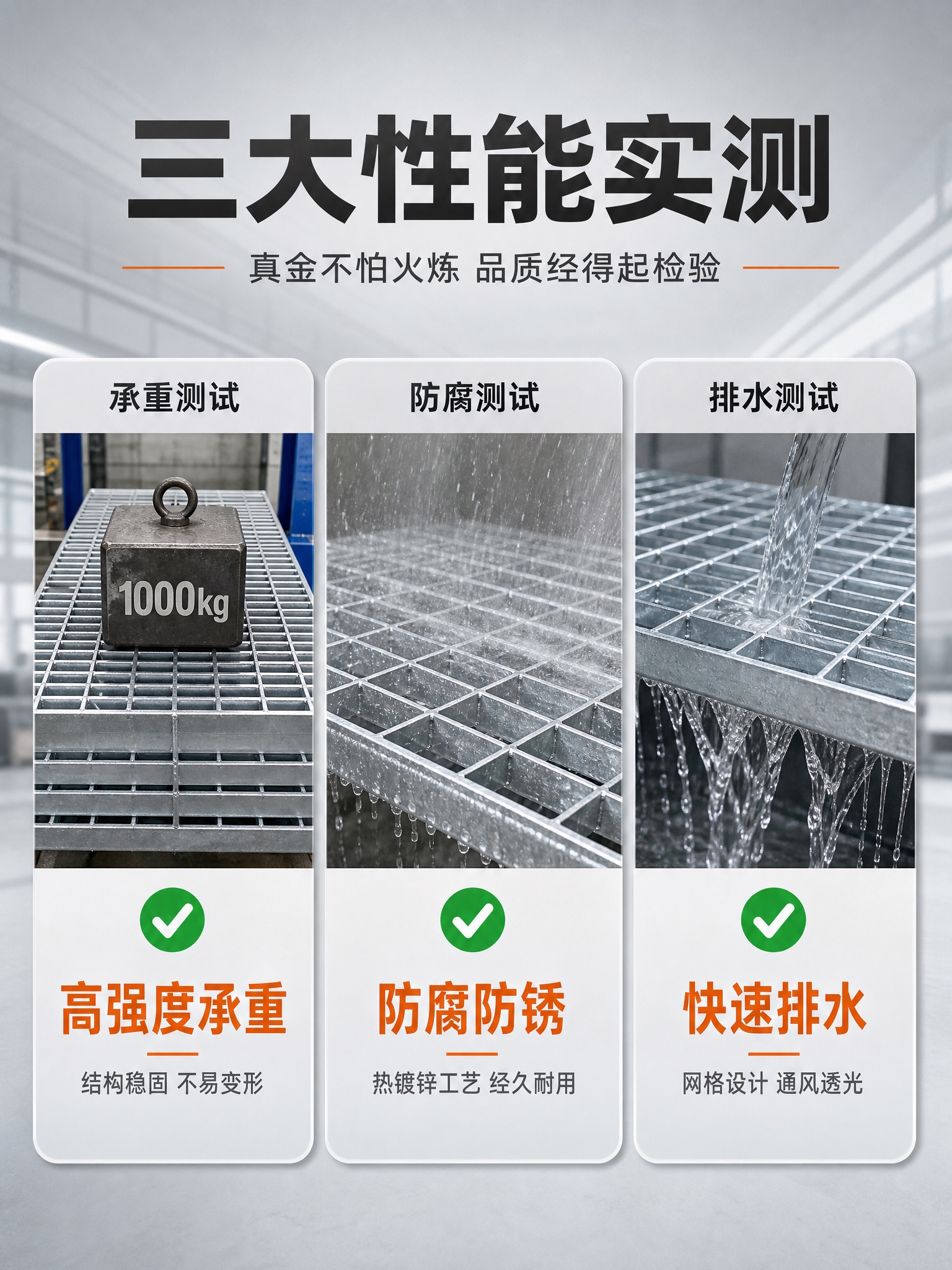 [商品] 使用【图6】多块竖立的热镀锌钢格板；保留钢格板侧面厚… - 图片创意预览