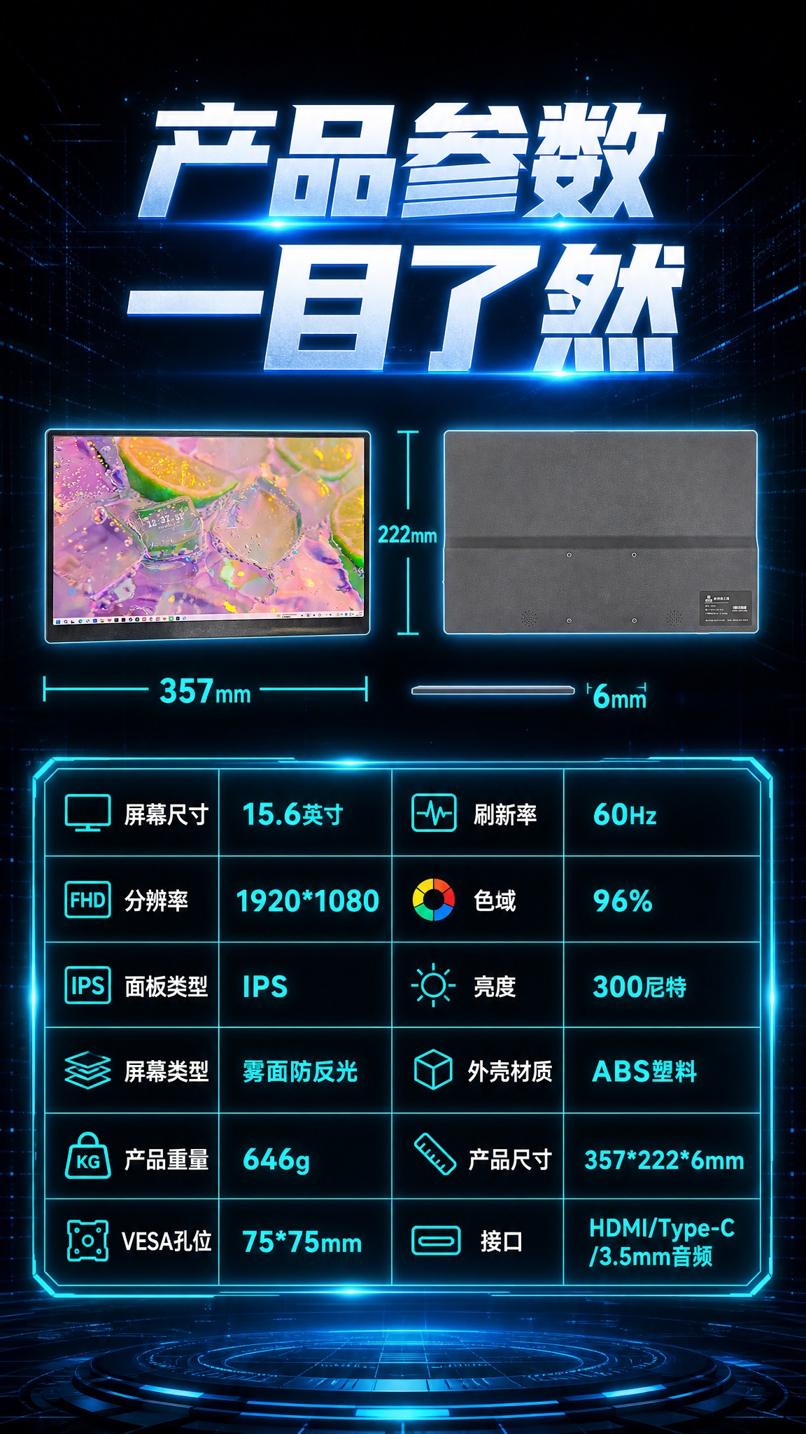 [商品] 使用【图1】背面图+【图4】正面图；分别保留正面屏幕… - 图片创意预览