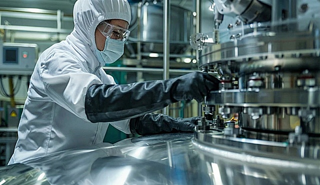 用图1的手套替换图2的手套，保持图1手套细节不变