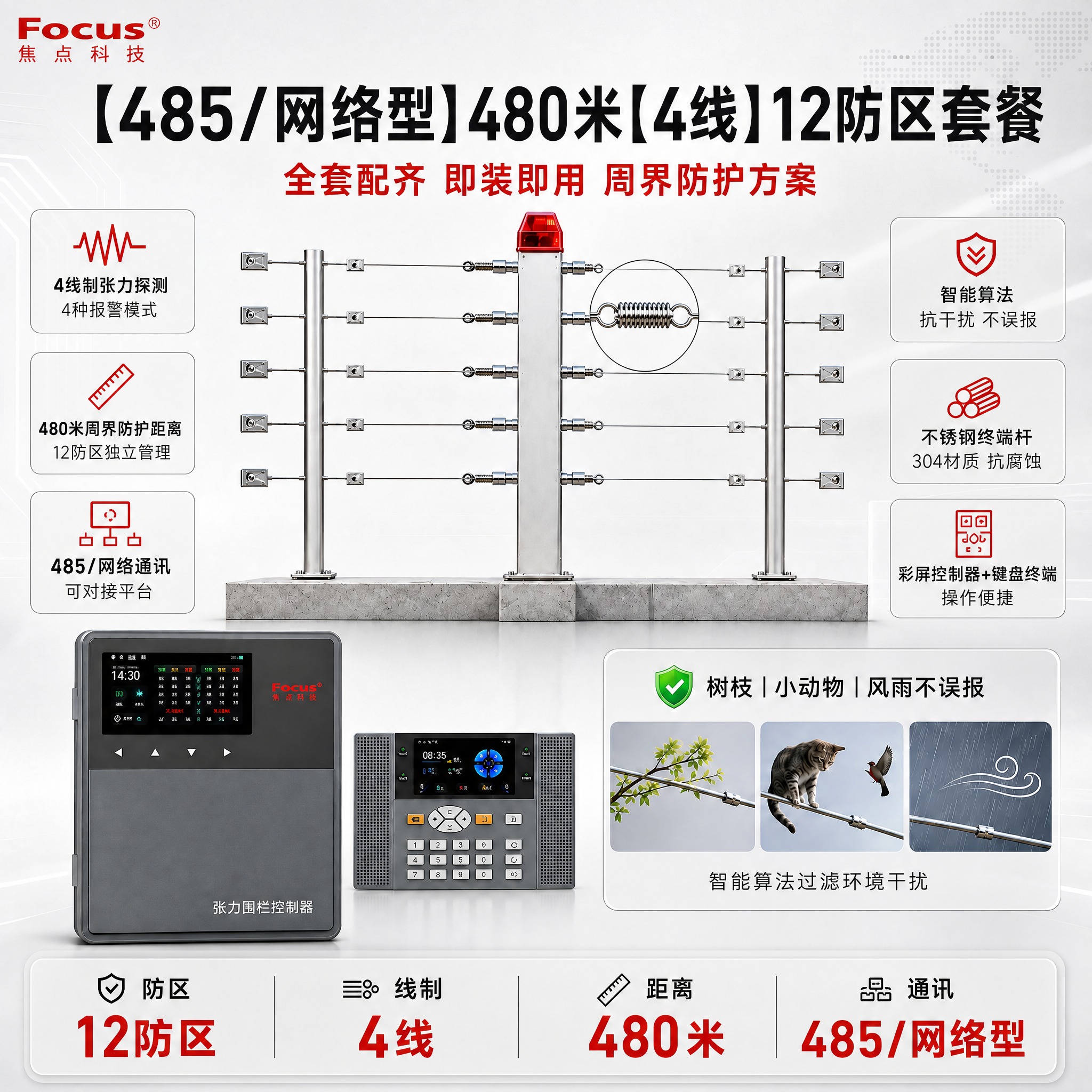 [主图-1] 【485/网络型】480米【4线】12防区套餐首… - 图片创意预览