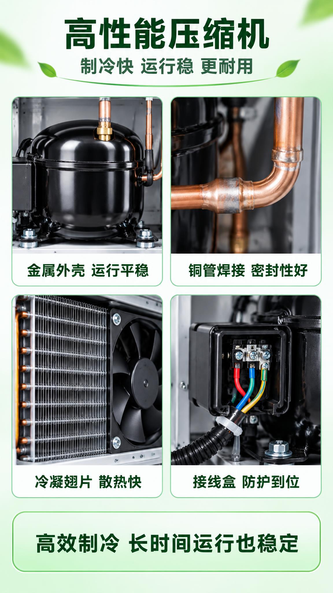 [商品] 参考【图1】智能生鲜鲜花格子柜下方制冷仓内的真实部件… - 图片创意预览