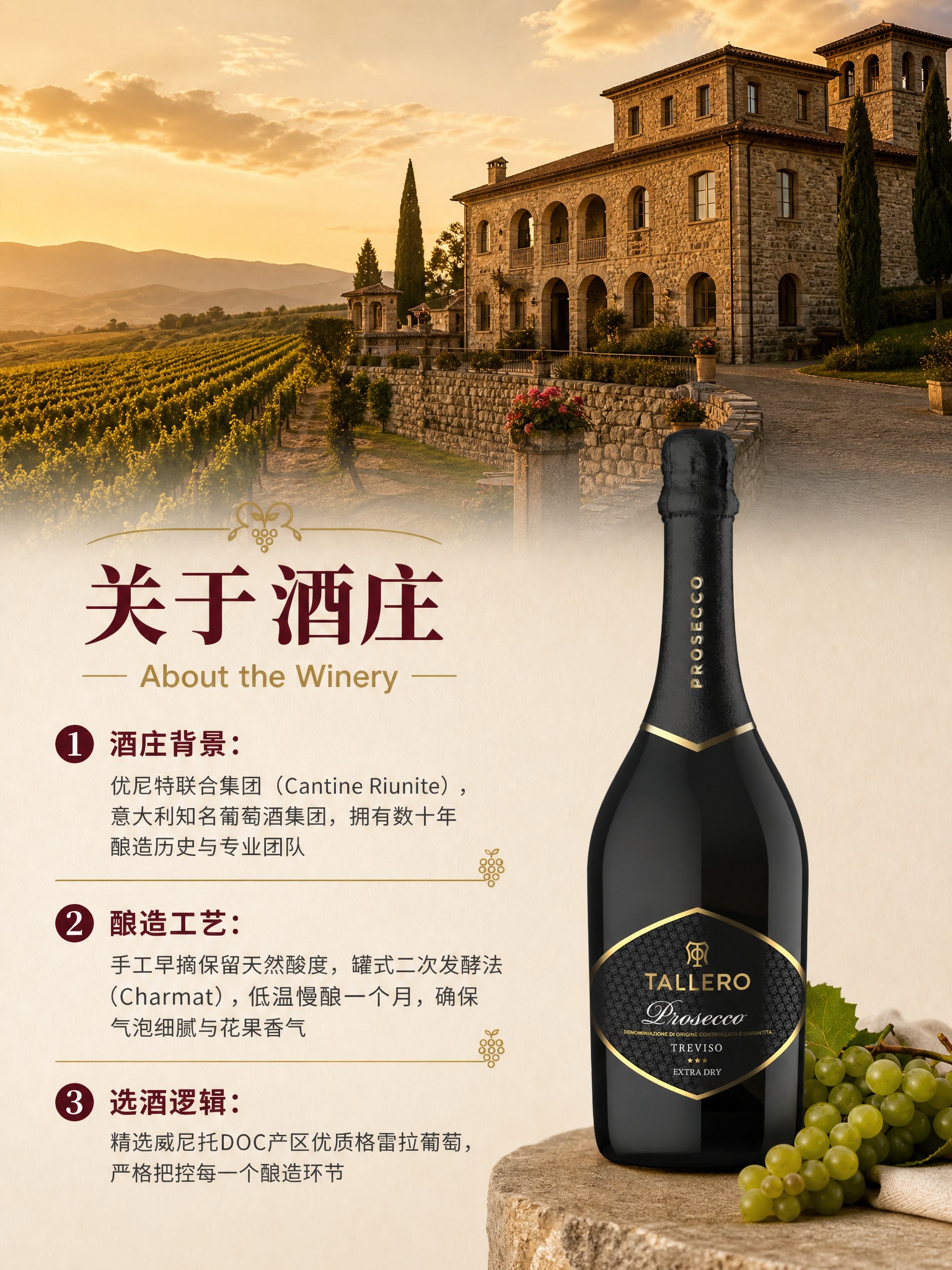 [商品] 使用【图3】泰勒普罗塞克白起泡葡萄酒瓶；保留所有外观… - 图片创意预览