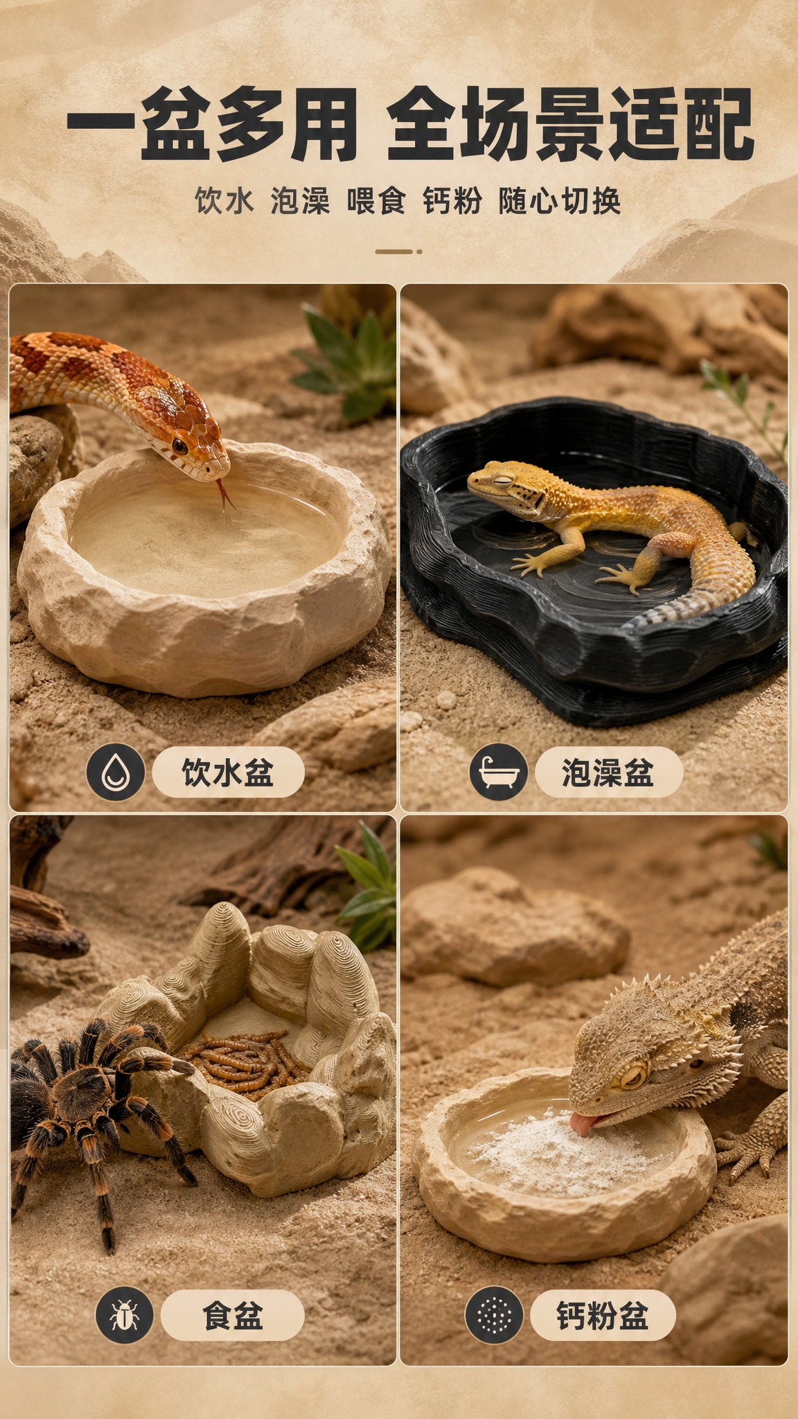 [商品] 使用【图1】圆岩款漠岩沙色、【图7】流纹款玄岩黑色、… - 图片创意预览
