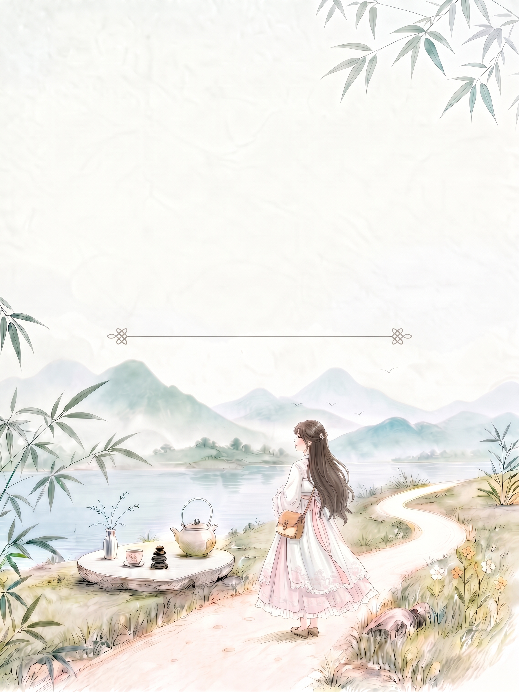 分割线继续下移到山顶附近 - 图片创意预览
