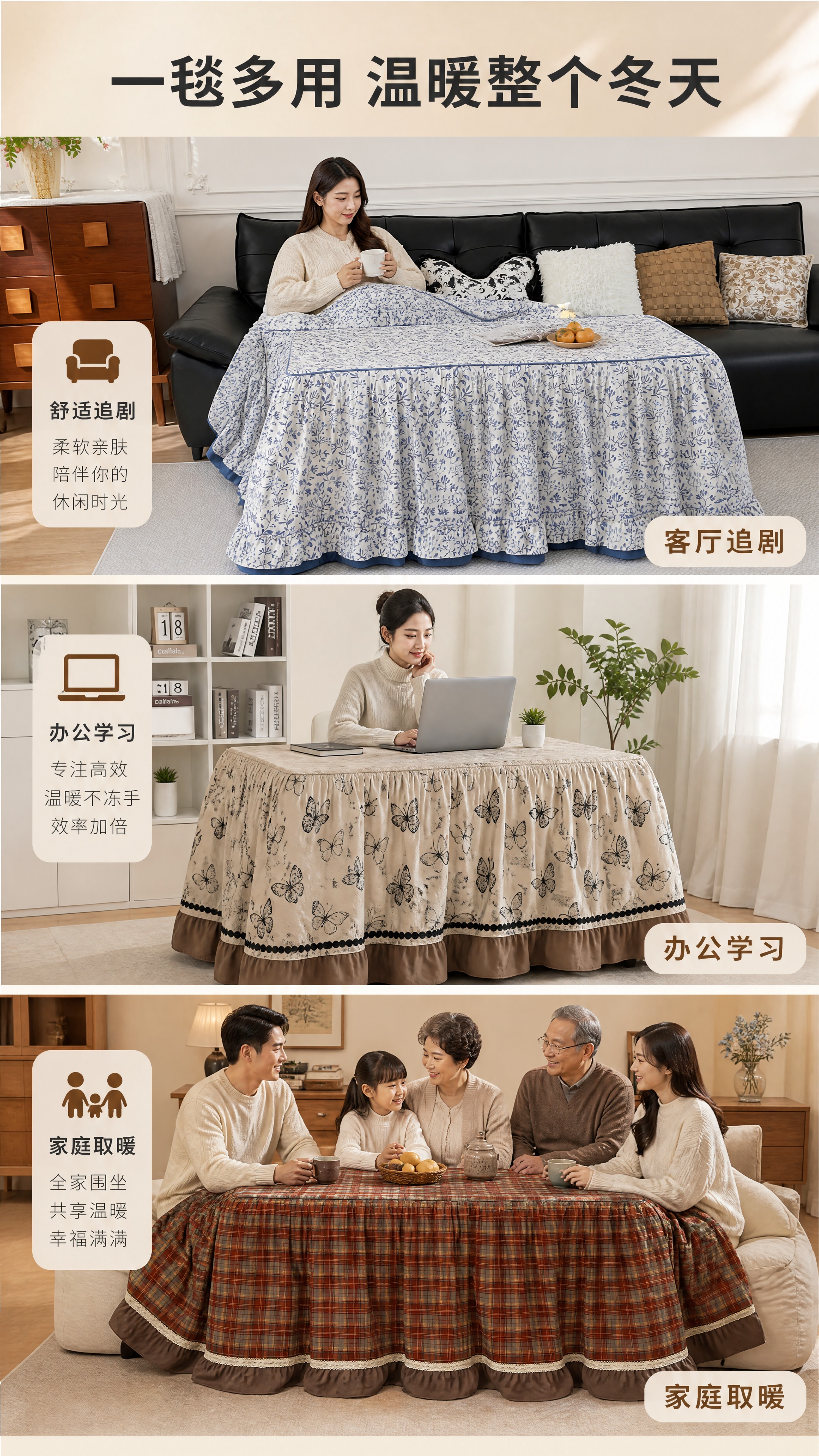 [商品] 使用【图6】蓝白碎花款、【图7】米白蝴蝶款、【图4】… - 图片创意预览