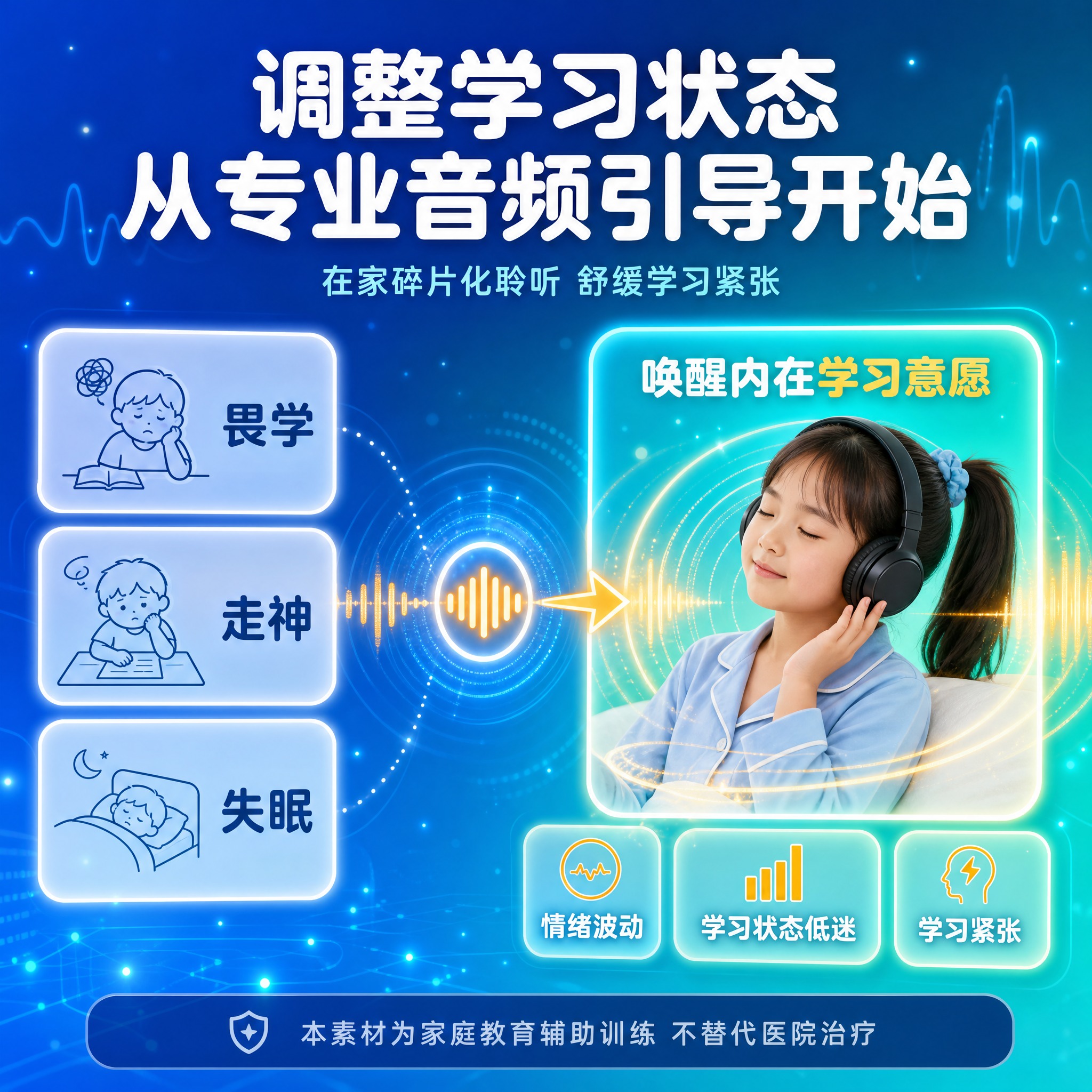 [主图-2] 痛点与学习目标·激发共鸣：用「学习状态困扰→专业… - 图片创意预览