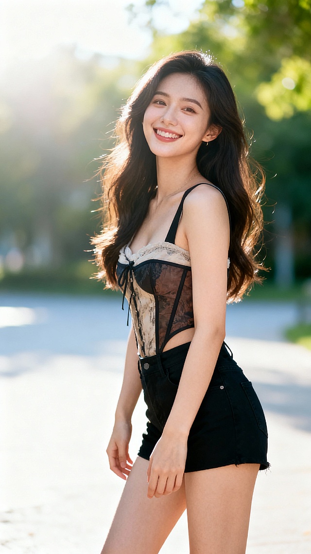 生成30张漂亮小姐姐全身照片