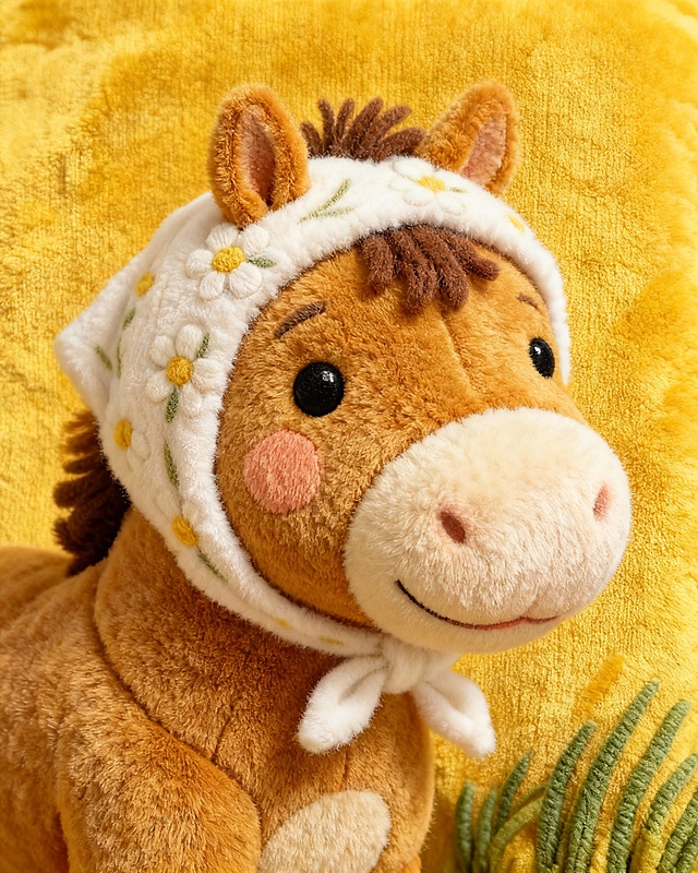 将油画风格改为毛绒布风格，画面不变