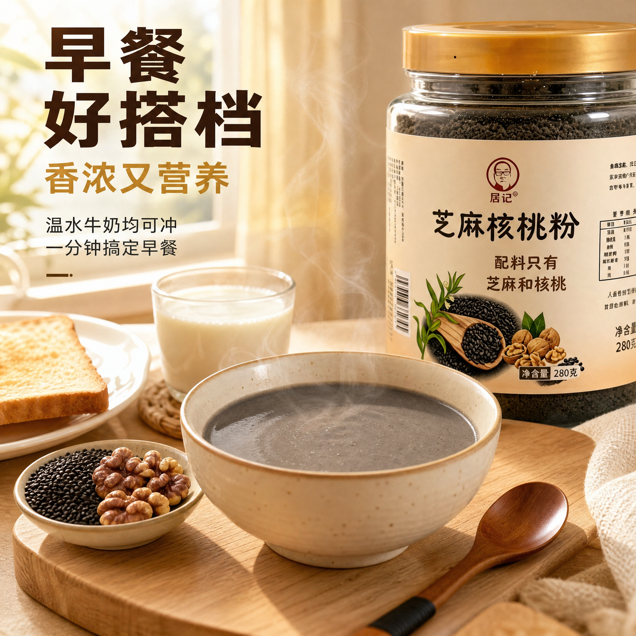 [主图-4] 场景与体验 早餐冲饮生活场景 代入感主图 [统一… - 图片创意预览