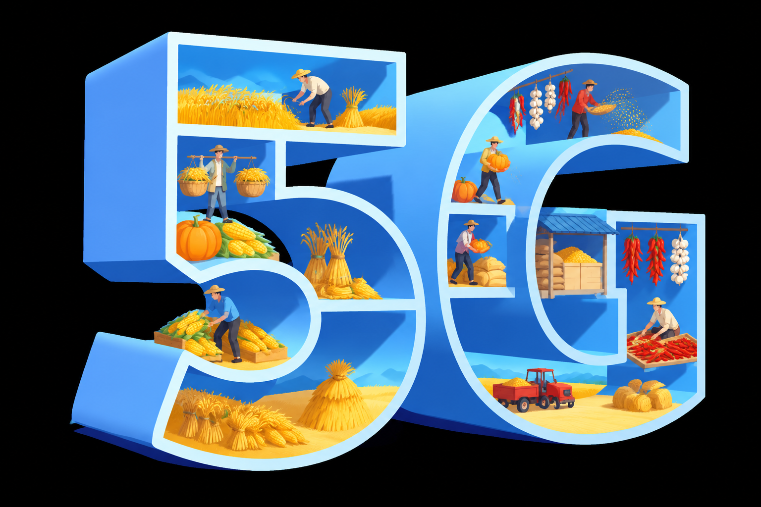 参考原图的等距3D扁平插画风格（isometric 3D fl… - 图片创意预览