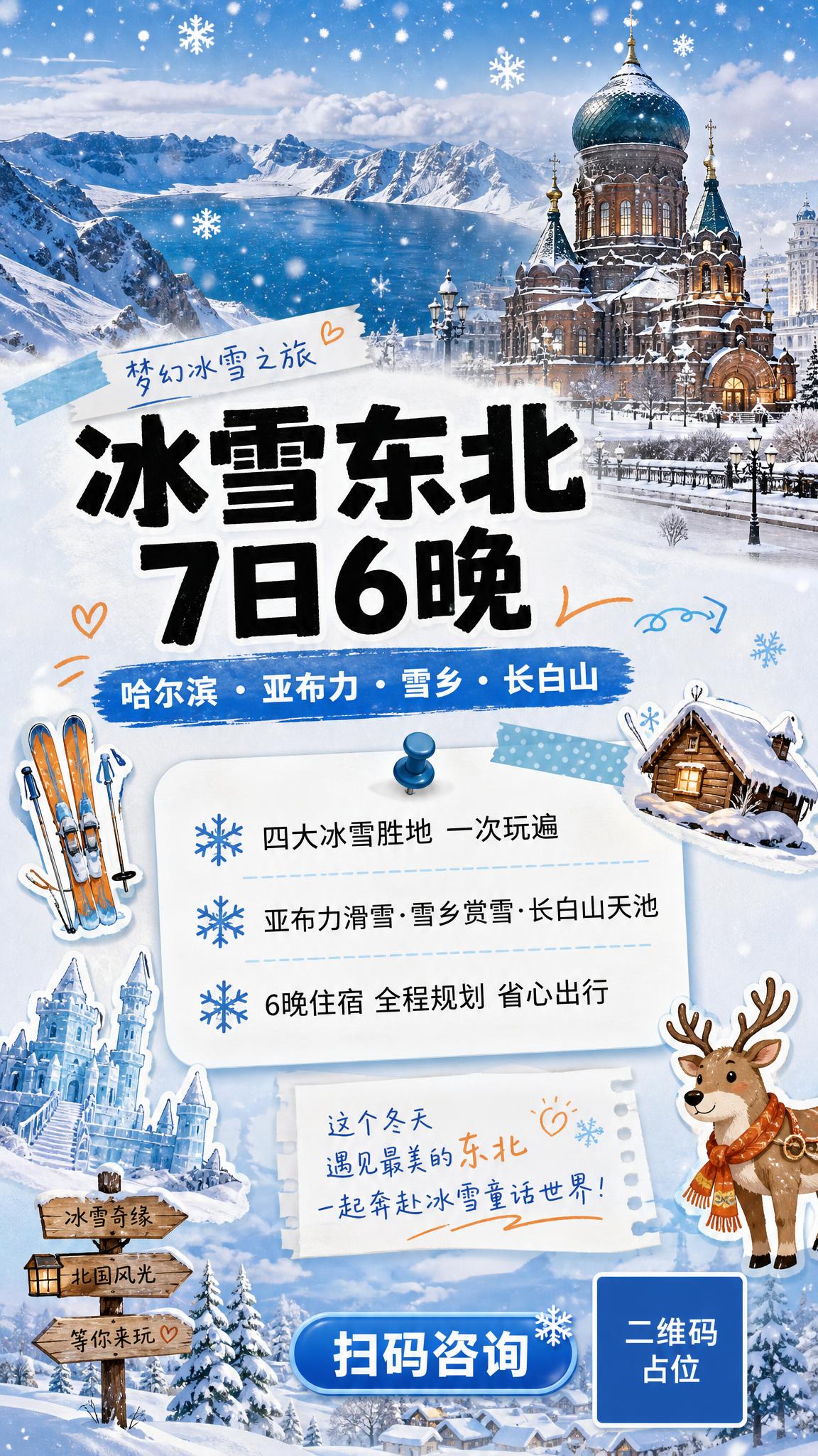 一张竖版旅游宣传海报，9:16比例，实景手账攻略风格，主题是东… - 图片创意预览