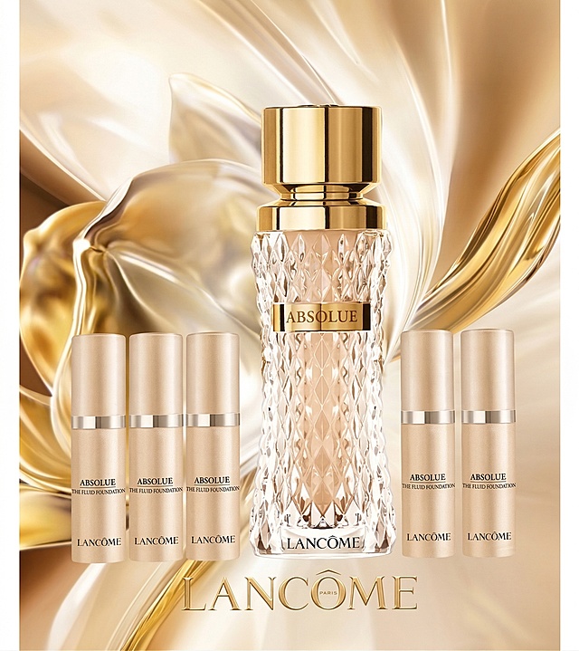 将产品包装进行商业级精修，去除瑕疵、划痕，光影立体感强烈，材质明暗关系强烈，提升整体质感和高级感，整体亮度提高。