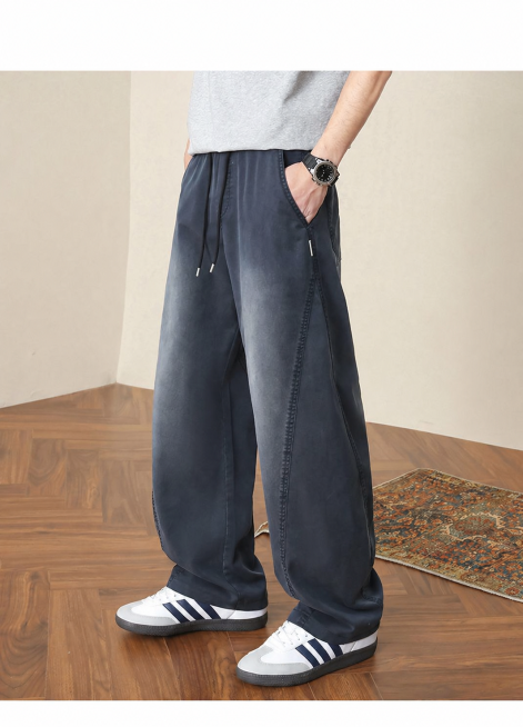 去掉图左上角蓝色方块里的文字，保持原有裤子、背景和其他元素不变，只去除文字预览效果