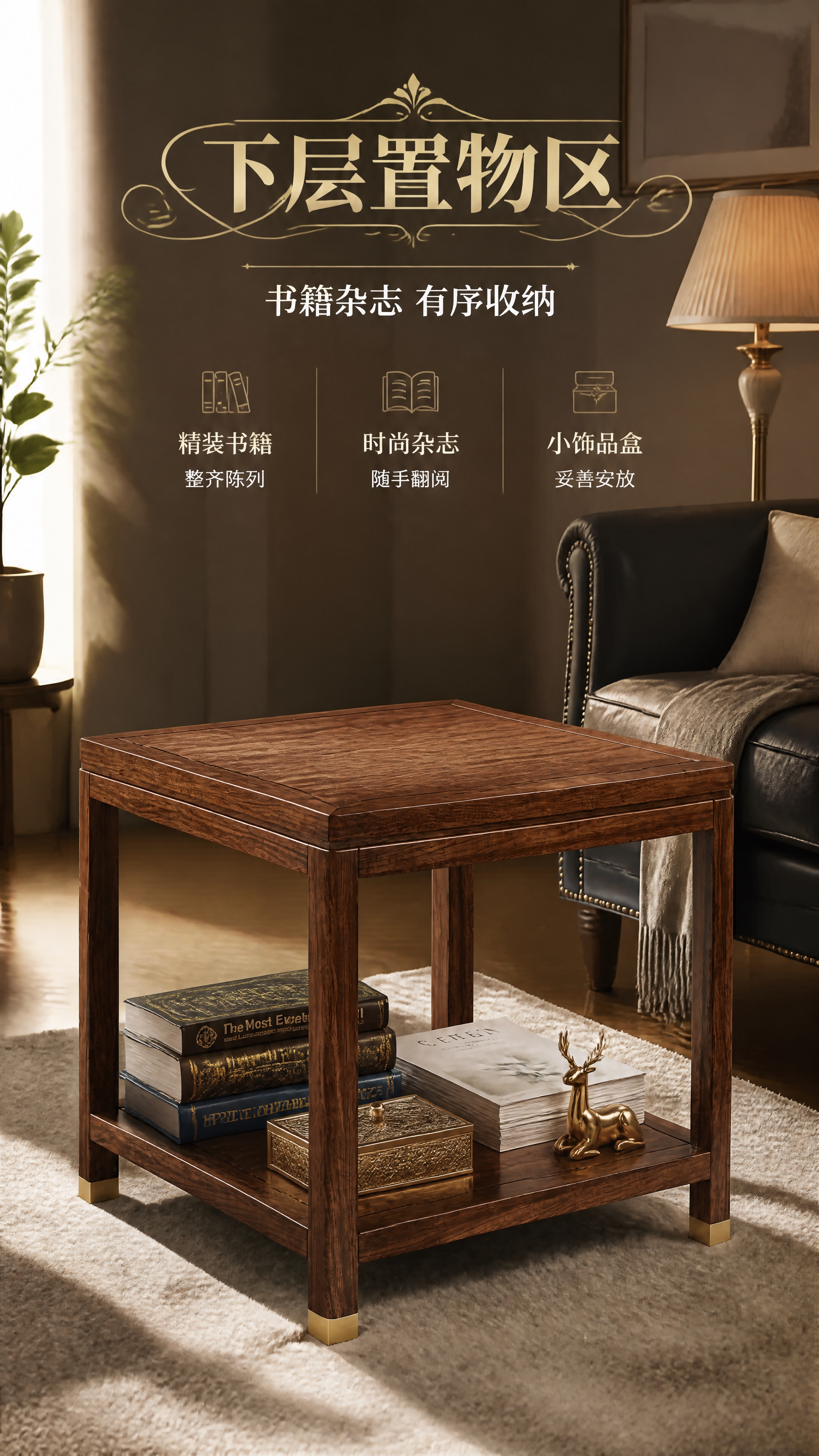 [第4张] 功能展示页-下层置物区收纳场景。本张使用【图1】作… - 图片创意预览