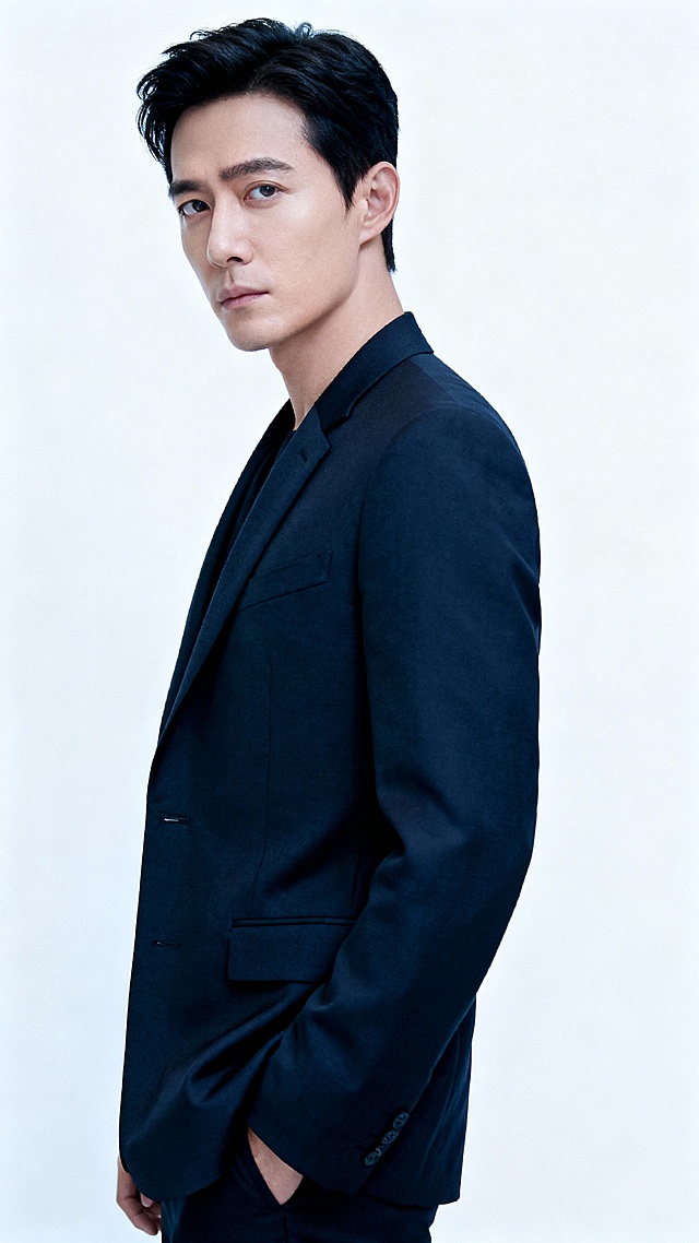 帮我生成20张明星写真图，都市时尚肖像，包含深色西装男性、格纹衬衫中年男性、红发墨镜女性、年轻时尚女性、皮夹克领带男性与侧身扶耳青年，背景涵盖纯色、天空与现代弧线元素，整体比较干净的亮色为主色调，比如白色蓝色，白黄色，暖色等呈现专业、简约且富有疏离感的时尚摄影风格。