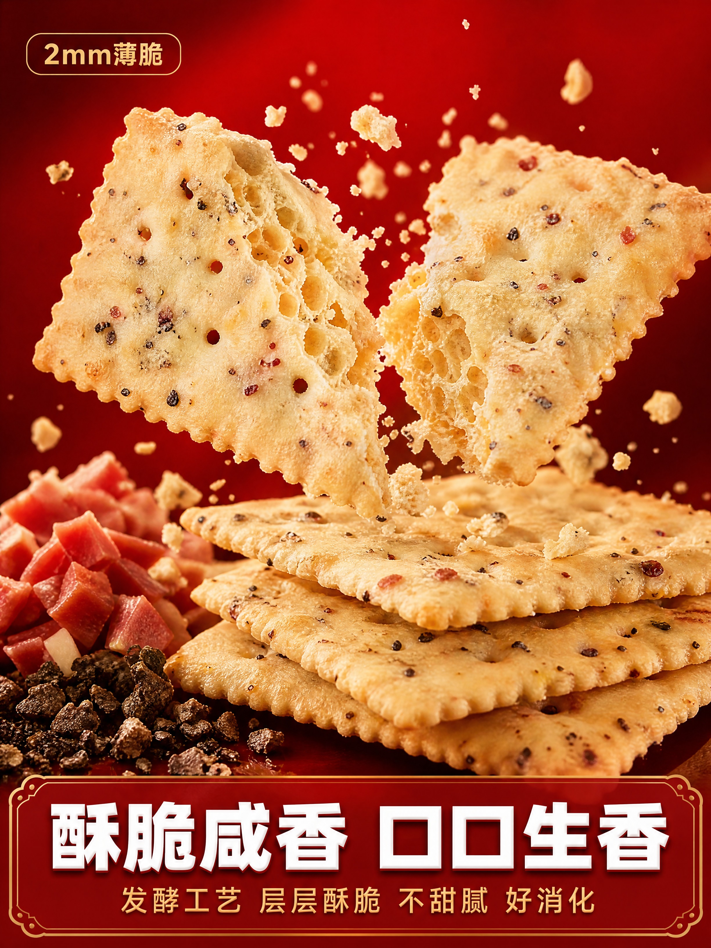 [商品] 使用【图2】武狮火腿黑松露苏打饼干产品图；保留饼干方… - 图片创意预览