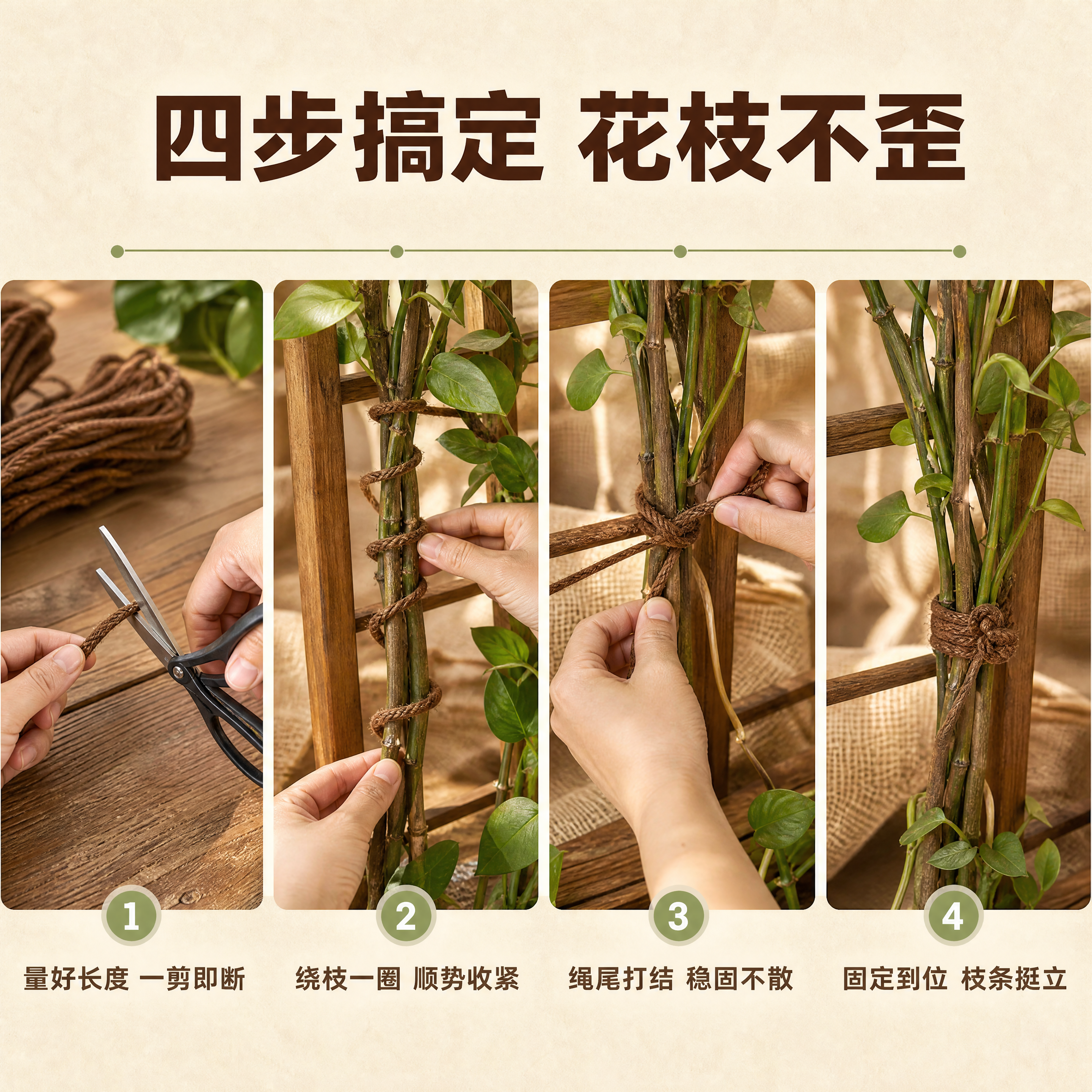 [商品] 使用【图5】单束棕绳作为主要商品参考，【图1】整捆形… - 图片创意预览