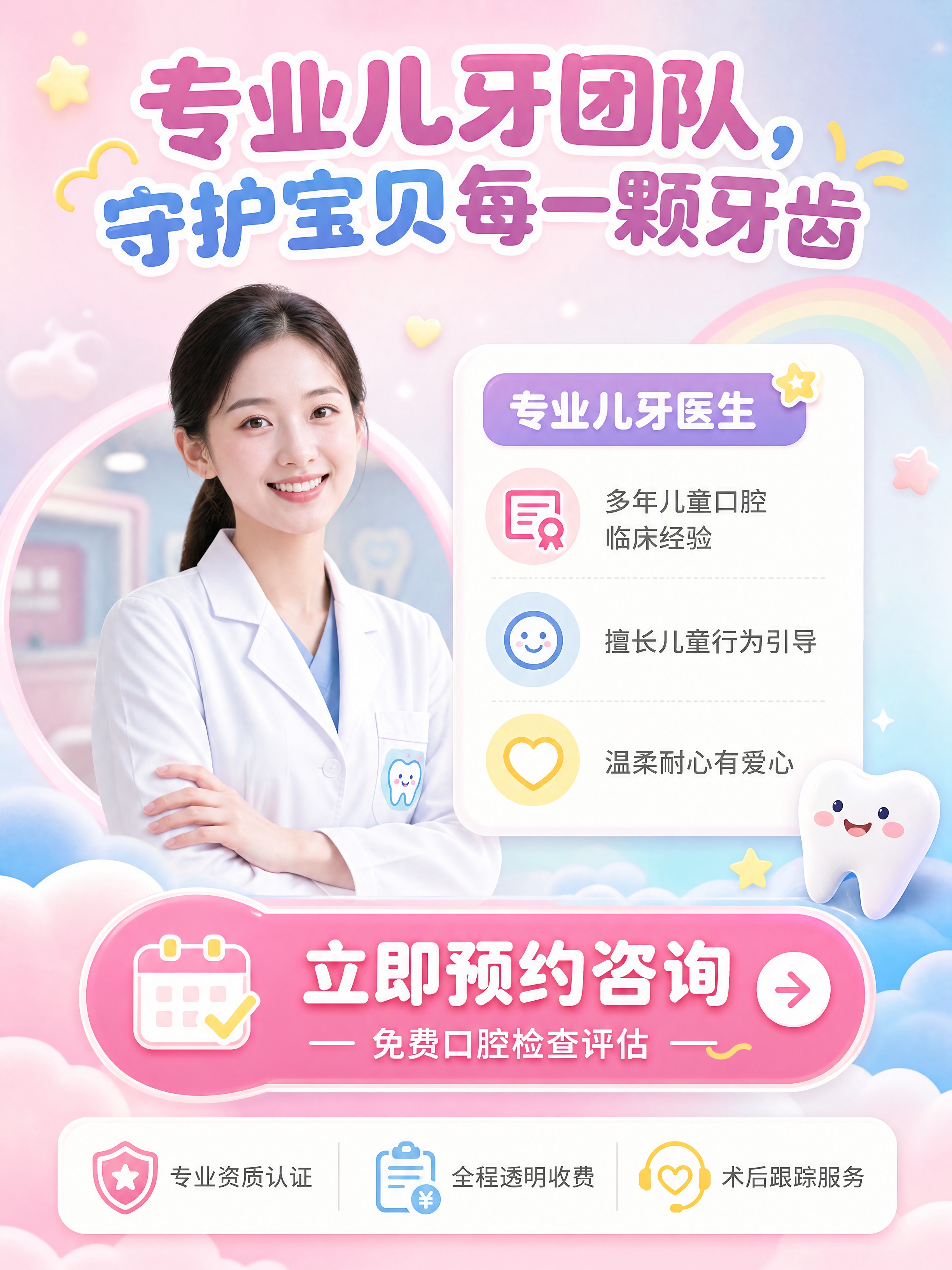 [商品] 儿童乳牙拔除服务，非实物类，无商品图；服务为到店儿童… - 图片创意预览