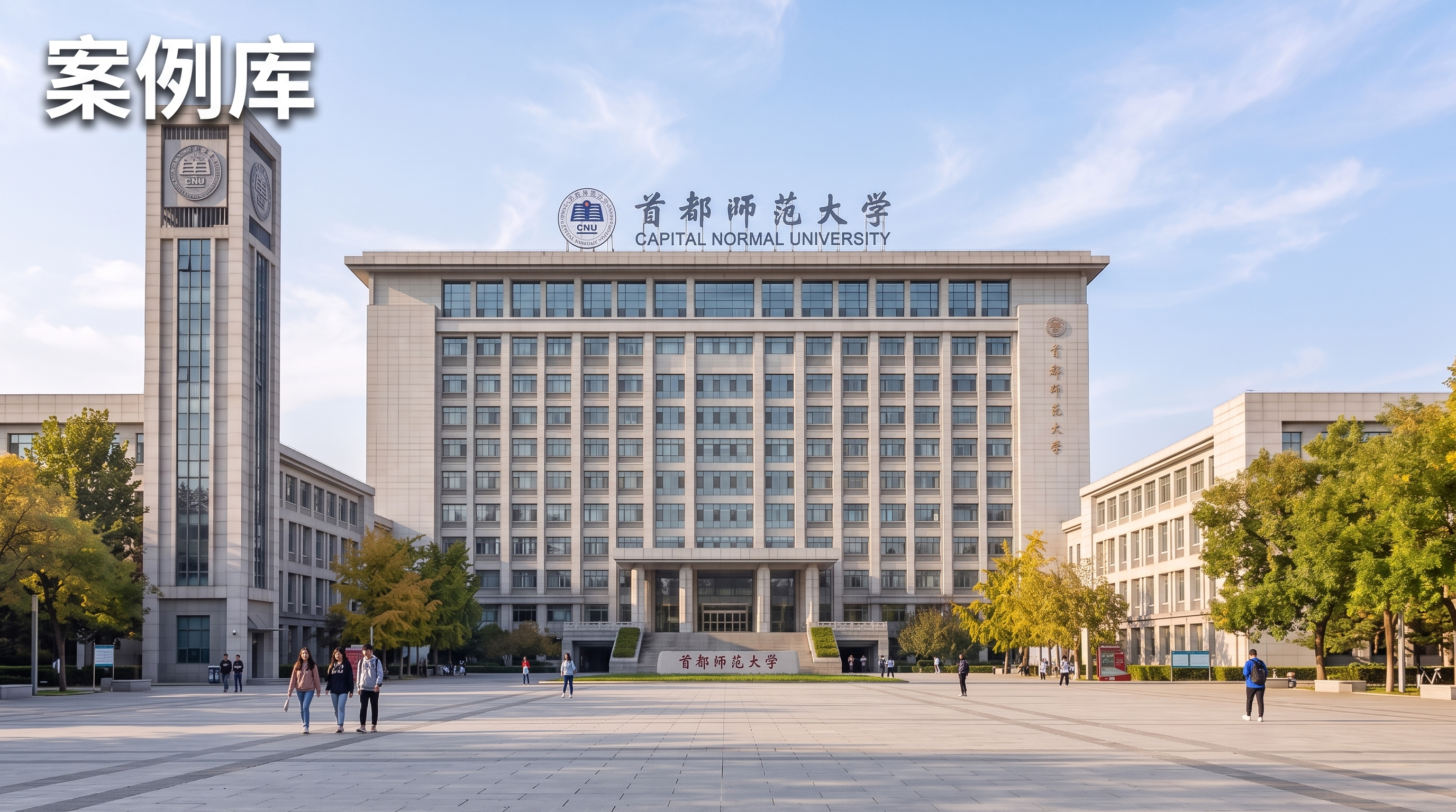 将文字"案例库"移动到图片左上角位置，调整大小适配图片，保持首… - 图片创意预览