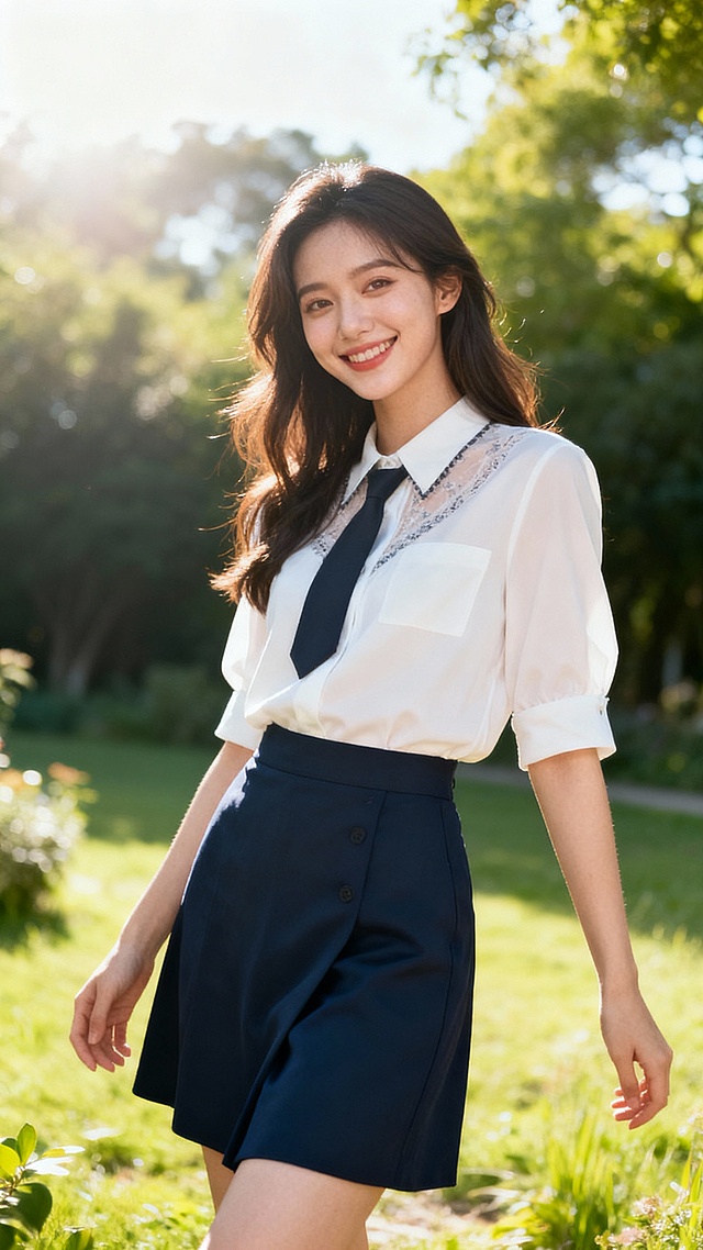 生成30张漂亮小姐姐全身照片