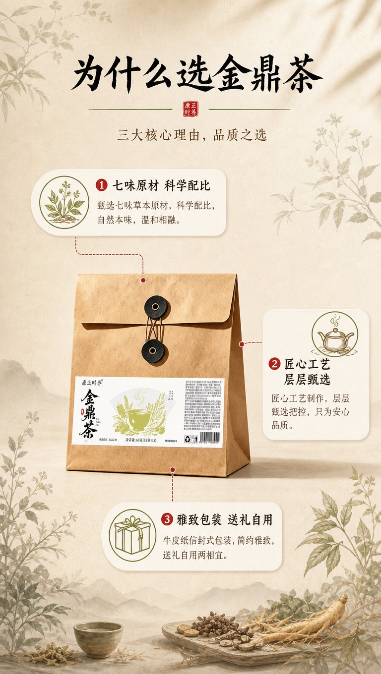 [商品] 使用【图1】康正时养金鼎茶牛皮纸信封式外袋包装；保留… - 图片创意预览