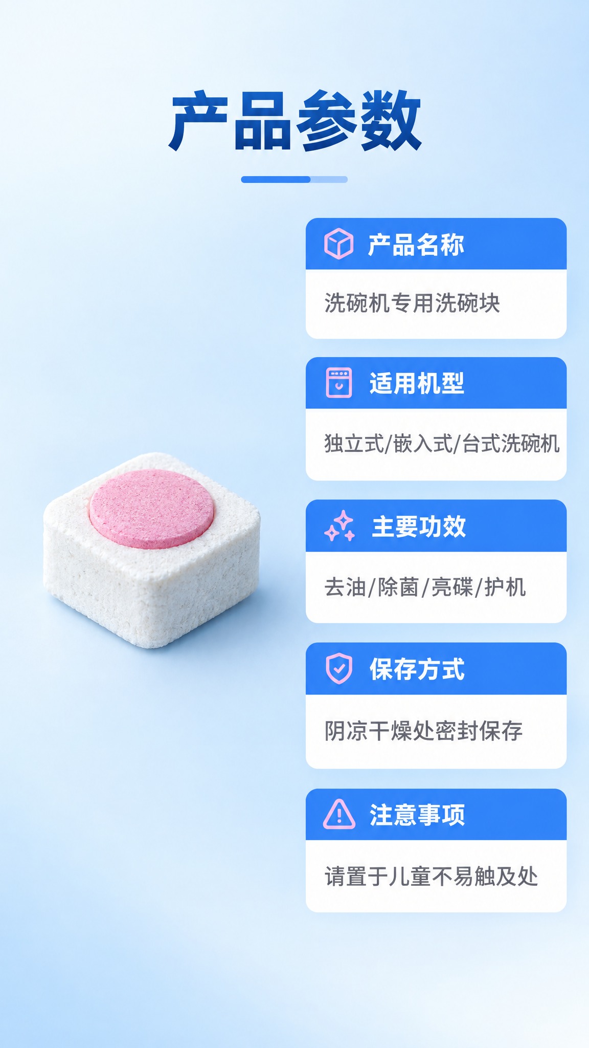 [商品] 使用【图1】中的方形双色洗碗块（白色主体+粉色圆形清… - 图片创意预览