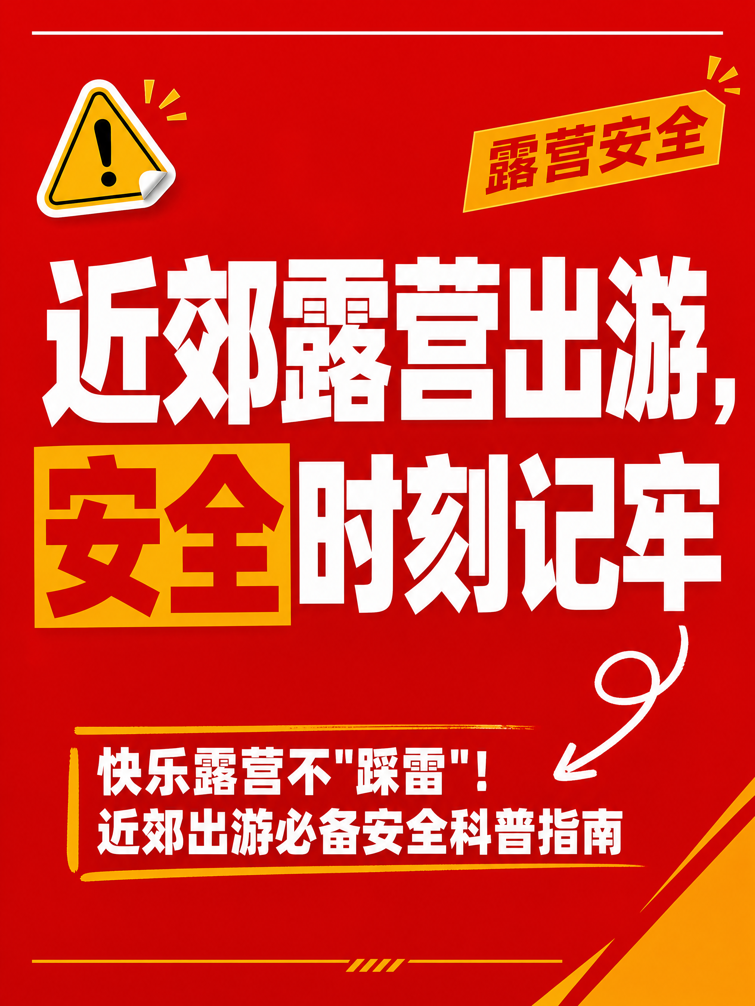 小红书笔记大字封面，纯大字，高饱和撞色警示风，版式精美，小红书… - 图片创意预览