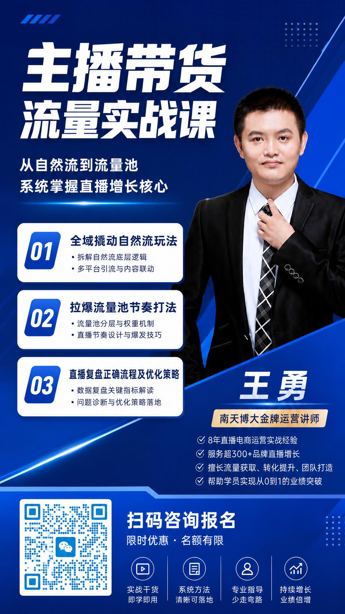 将海报底部的二维码占位符区域替换为真实的微信二维码（参考图2的… - 图片创意预览