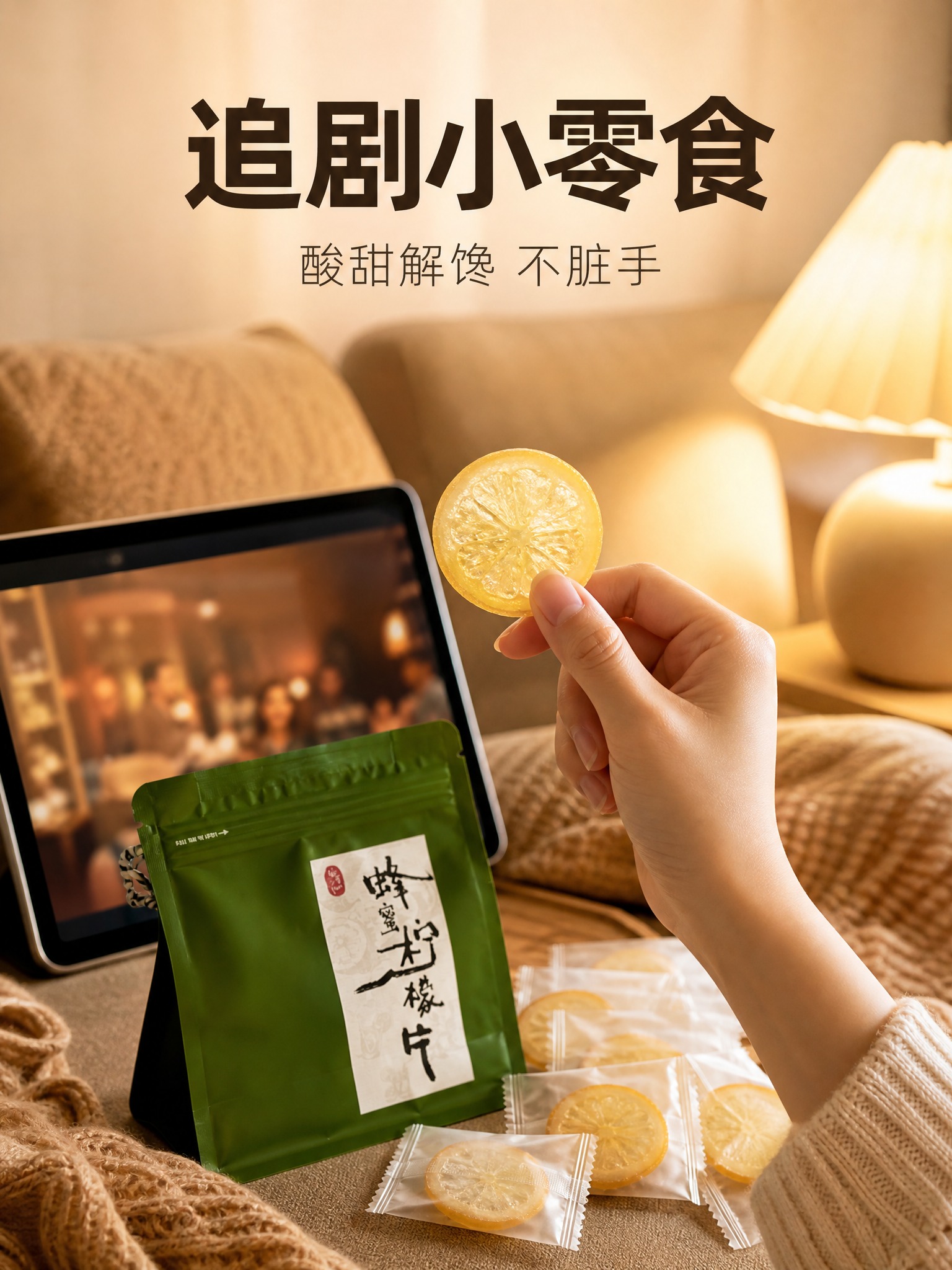 电商商品营销海报，9:16竖版，慵懒宅家氛围，画面不出现人脸。… - 图片创意预览