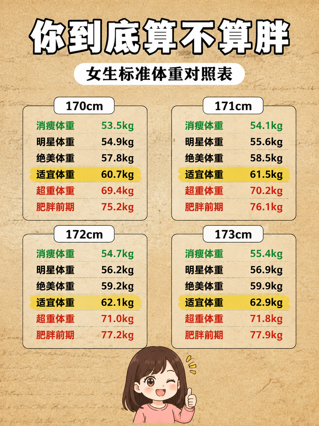 小红书减脂科普内页，信息图，复古牛皮纸风格，版式精美，小红书笔… - 图片创意预览