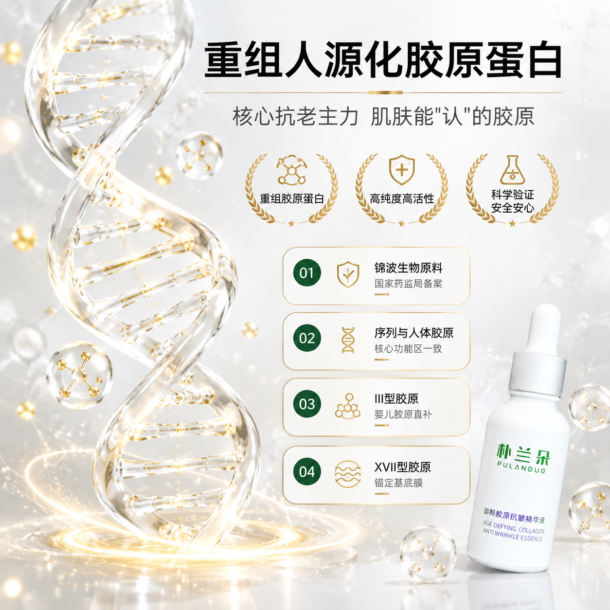 [主图-2] 核心成分科研：与详情页重组人源化胶原蛋白页（图2… - 图片创意预览