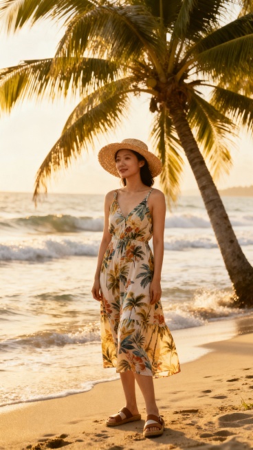 帮忙生成50这张小姐姐全身图片，不要都是同一个人的预览效果