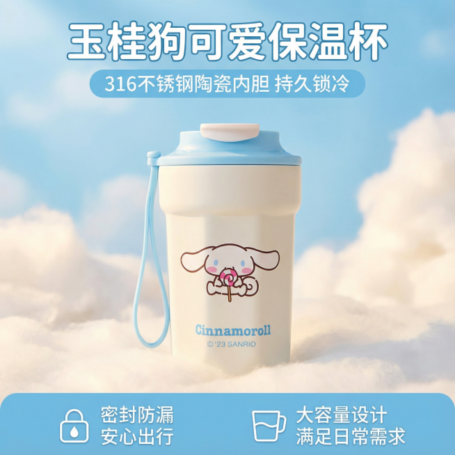 我的产品是保温杯 帮我做20张主图预览效果