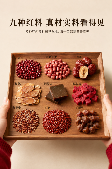 「图片1」「图片1」「图片1」「图片1」「图片1」「图片1」「图片1」按这个图片素材做参考，生成一个适合国内抖音，快手，小红书，视频号的完整的电商详情图，详情图赶紧清爽，有细节，凸显产品卖点，和情绪价预览效果