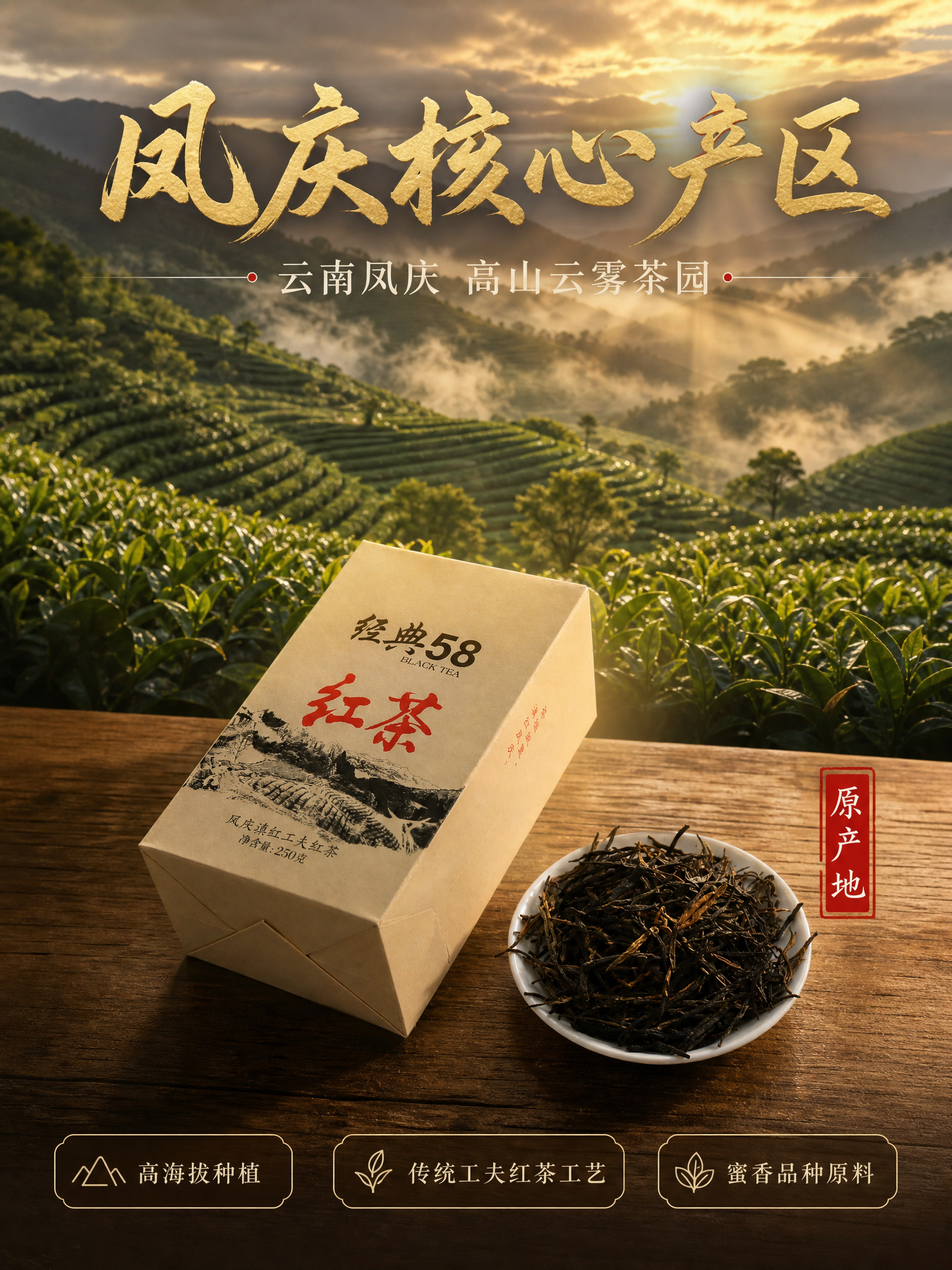 [商品] 使用【图1】产品包装盒、【图2】盒+干茶组合图；保留… - 图片创意预览