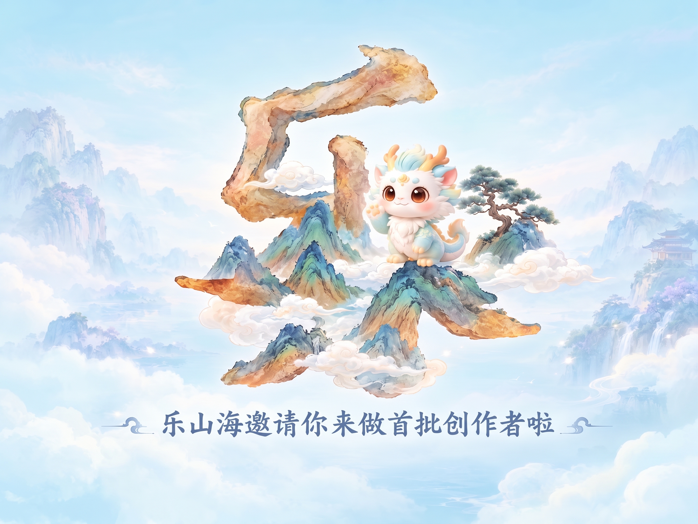 颜色太深了，浅蓝色底吧 - 图片创意预览